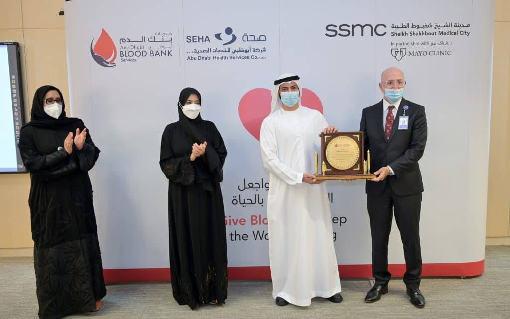 SEHA commemorates regular blood donors and celebrates the health of recipients