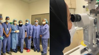مدينة الشيخ شخبوط الطبية تجري زراعة لجهاز eyeWatch الذكي لعلاج جلوكوما العين للمرة الأولى في الشرق الأوسط