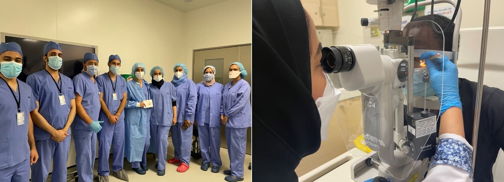 Sheikh Shakhbout Medical City performs intelligent glaucoma implant in a first for the Middle East
