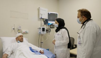 وحدة “فصادة الدم” الجديدة في مدينة الشيخ شخبوط الطبية ترحب بأول مرضاها