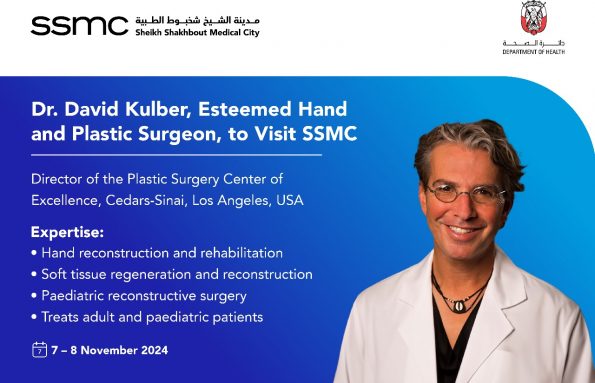 Dr. David Kulber, Hand and Plastic Surgeon, to Visit SSMC