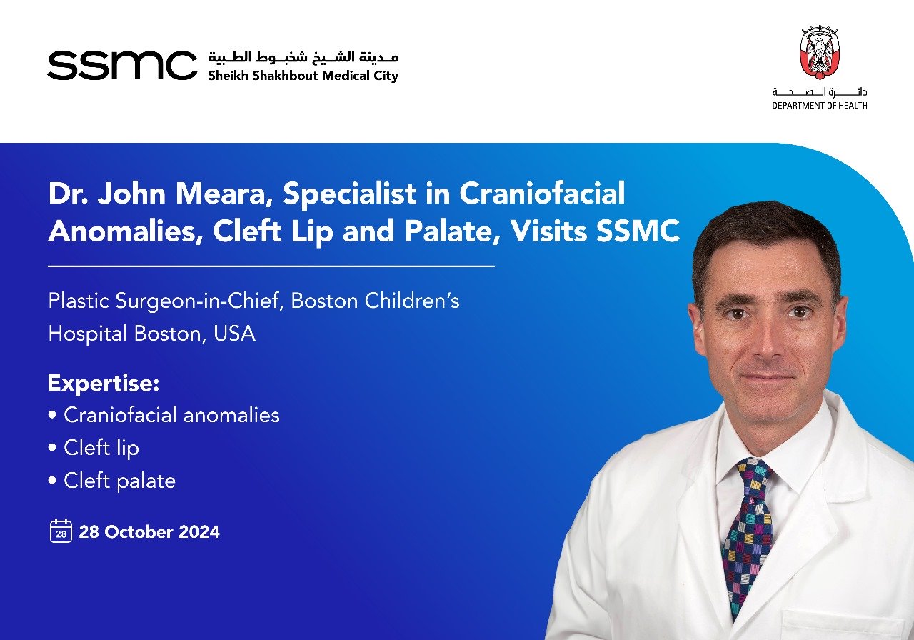 Dr. John Meara, Specialist in Craniofacial Anomalies, Cleft Lip and Palate, Visits SSMC