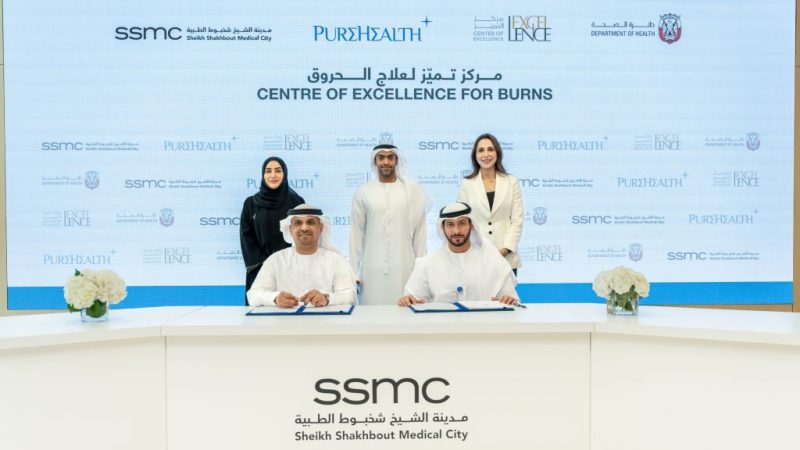 The Department of Health – Abu Dhabi designates Sheikh Shakhbout Medical City as a Centre of Excellence for Burn Treatments