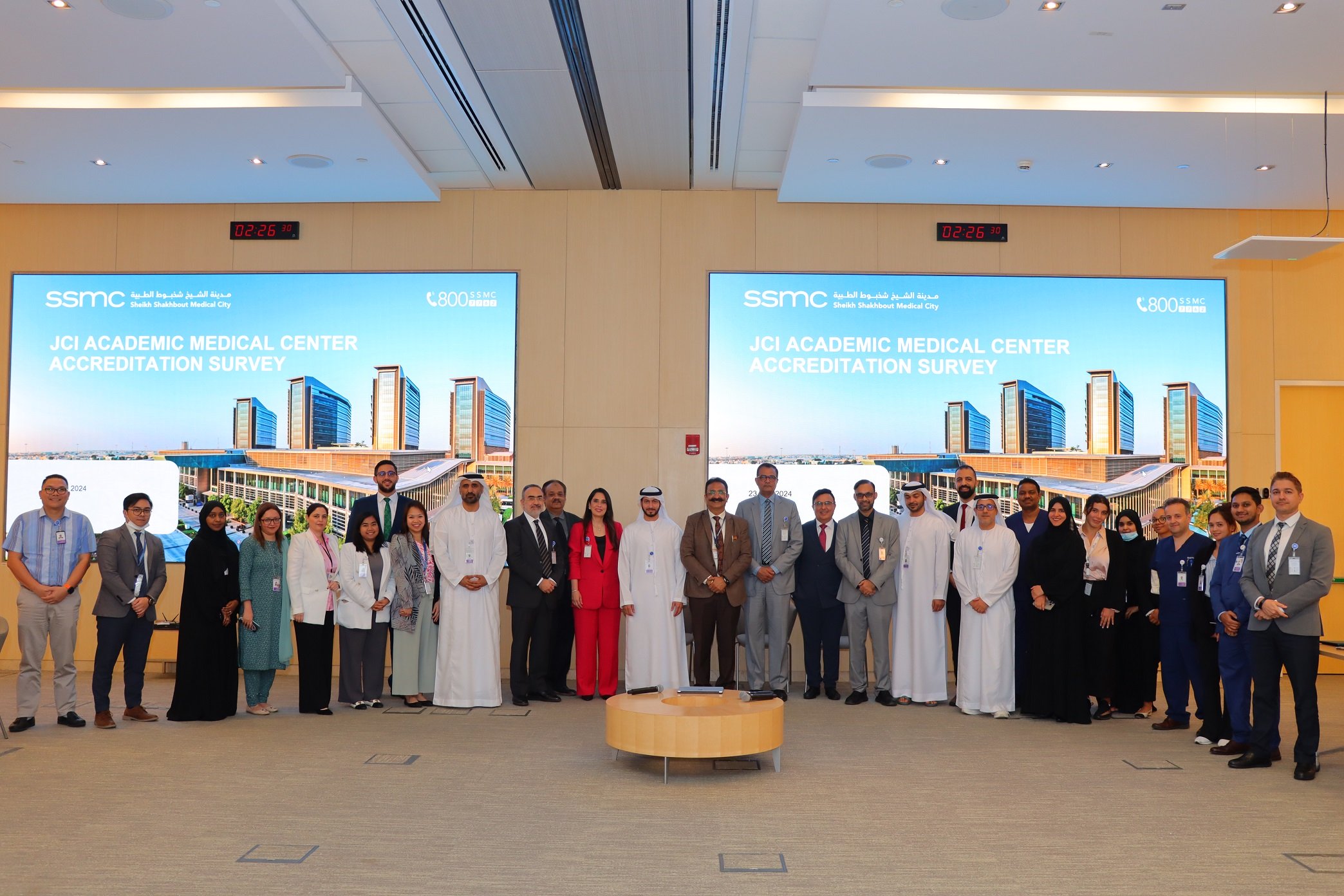 Sheikh Shakhbout Medical City Becomes First Hospital in Abu Dhabi to Receive Academic Medical Centre Accreditation from Joint Commission International