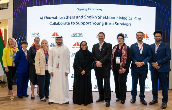 Al Khaznah Leathers and Sheikh Shakhbout Medical City Collaborate to Support Young Burn Survivors