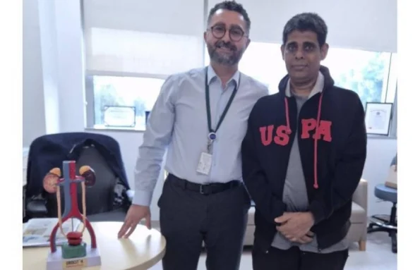 “شخبوط الطبية” تعالج مريضاً بسرطان المثانة الغازي