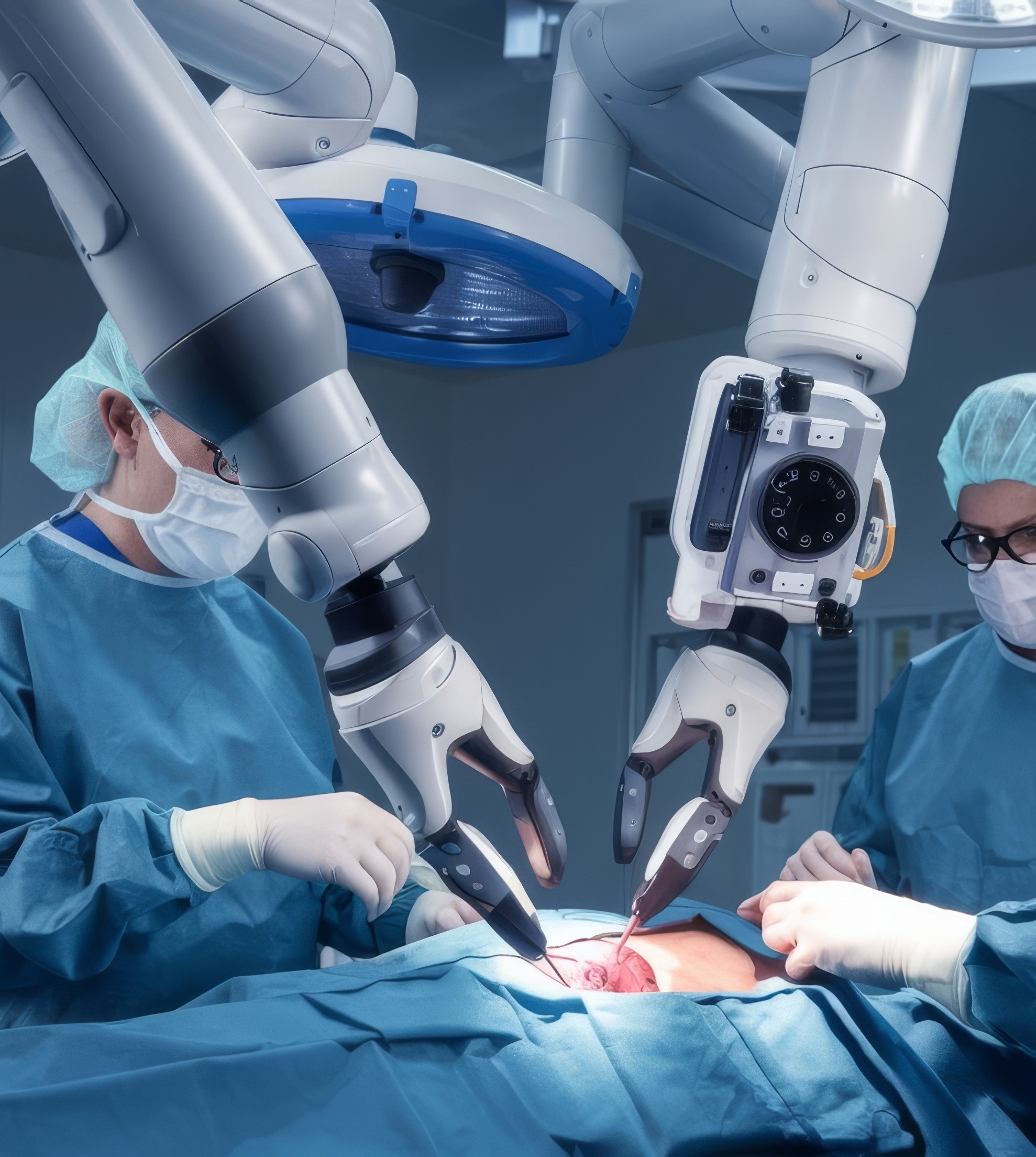 Robotic surgery procedure at SSMC
